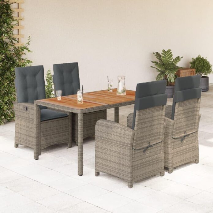 Gather Around In Style Grey Rattan Garden Dining Set Review Gather Around In Style Grey Rattan Garden Dining Set Review
