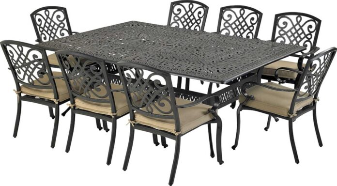 Gathered Around Style Exploring The Bridgetown 9 Piece Dining Set