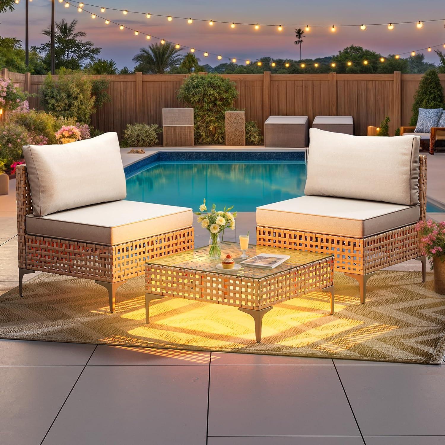 Gathered‍ Comfort: ⁤Exploring YITAHOME's Stylish Wicker Patio Set