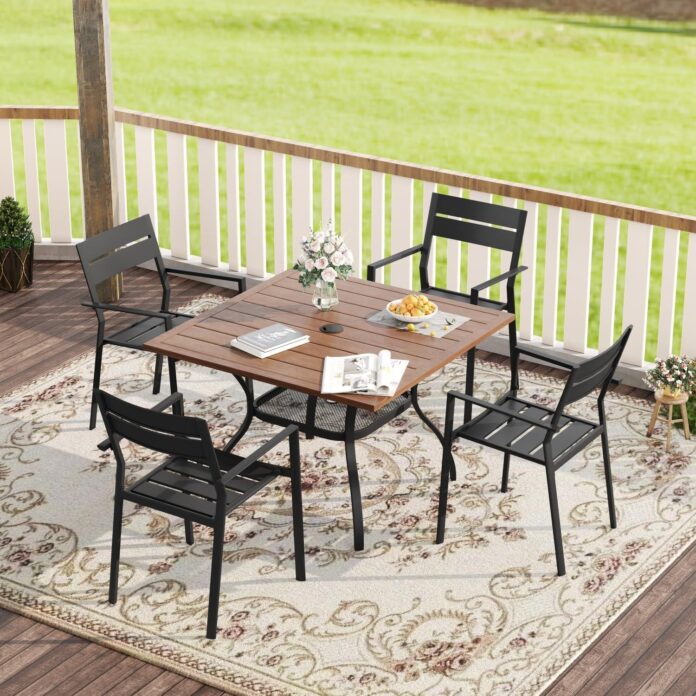 Gathered Impressions Of The Vicllax 5 Piece Patio Dining Set Gathered Impressions Of The Vicllax 5 Piece Patio Dining Set