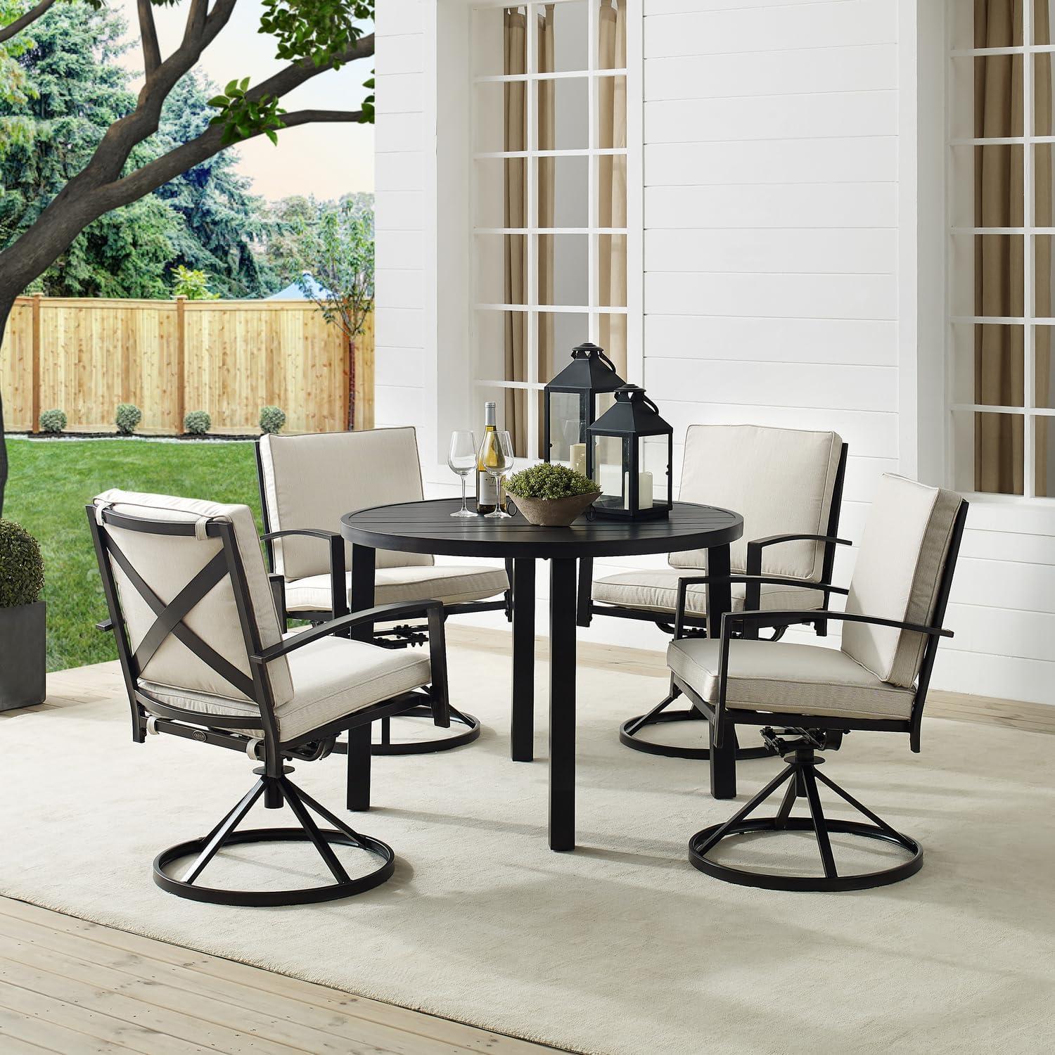 Gathering Around Style and Comfort: Exploring Maykoosh's 5-Piece Patio Set