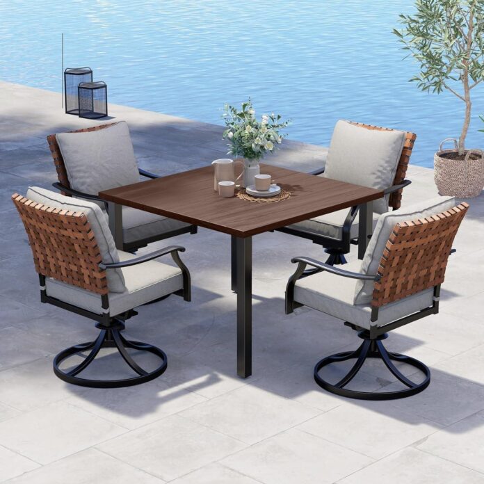 Gathering Comfort And Style Exploring The Grand Patio 5 Piece Set Gathering Comfort And Style Exploring The Grand Patio 5 Piece Set