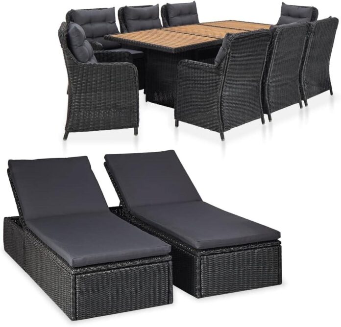 Gathering Comfort And Style Our Take On The Skm 11 Piece Patio Set
