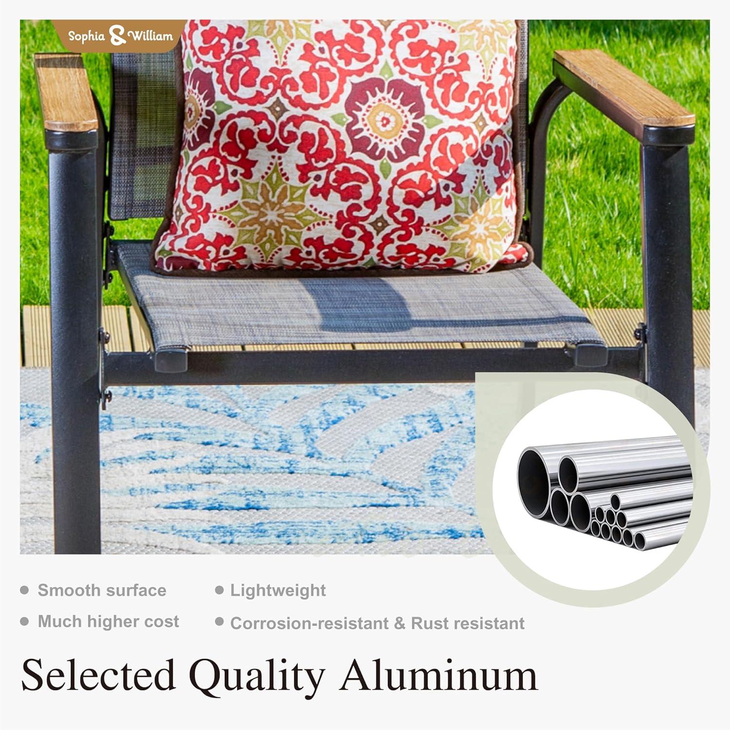 gathering Comfortably Outdoors: Exploring the Sophia & William⁣ Patio Set