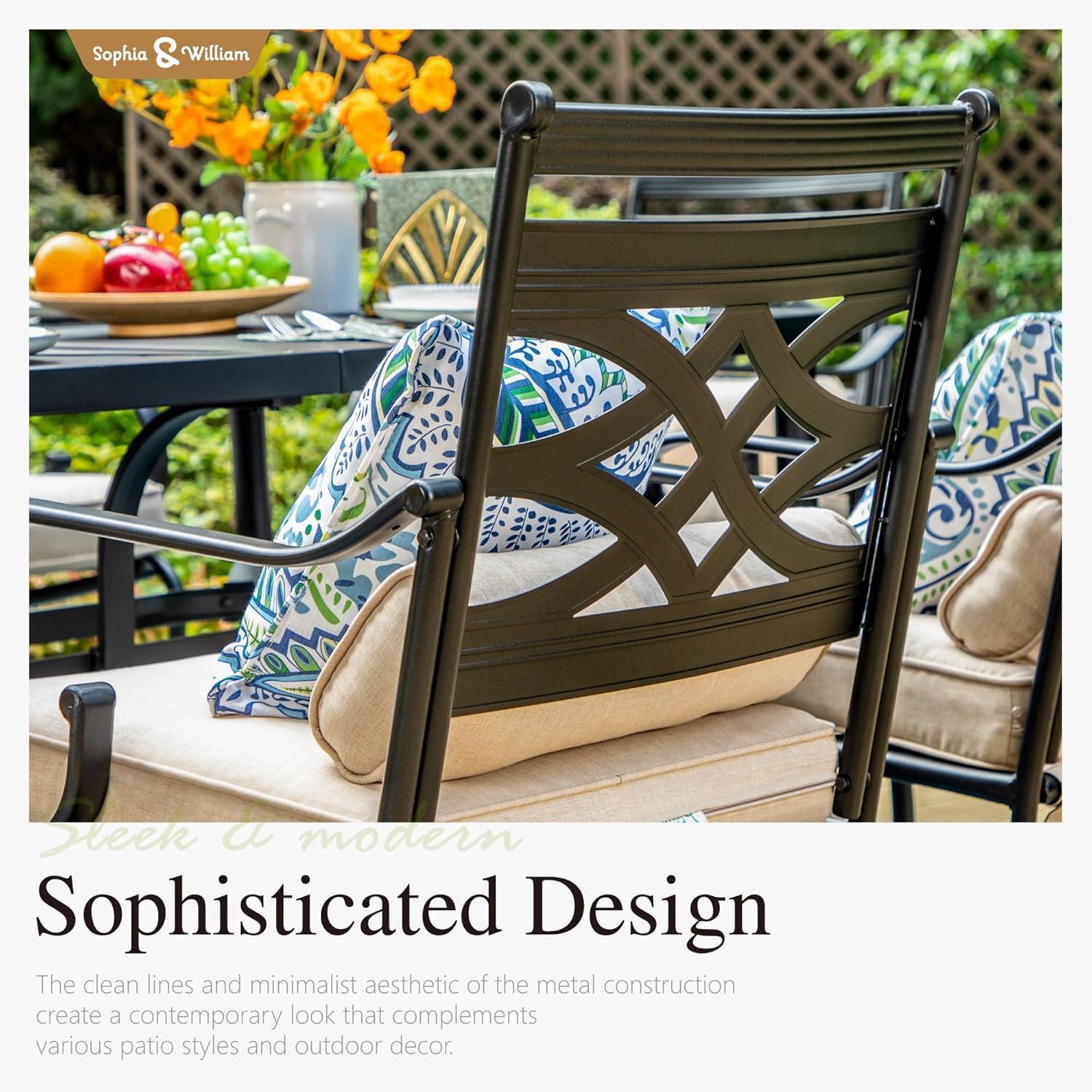 Gathering‌ Outdoors: exploring Comfort and Style with‍ Sophia ‌& William Patio Set