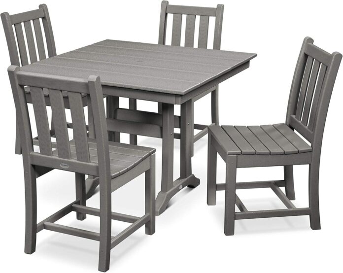Gathering Outdoors Exploring The Polywood Farmhouse Dining Set Gathering Outdoors Exploring The Polywood Farmhouse Dining Set