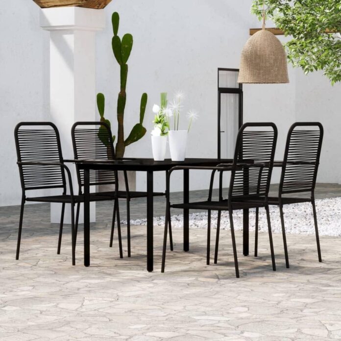 Modern Comfort Meets Durability In Our 5 Piece Patio Dining Set Review