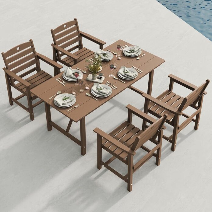 Patio Dining Set For 4 Style Meets Function With Some Caution