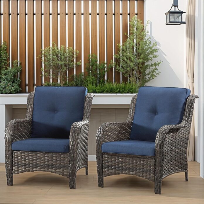 Patio Wicker Chairs Set Of 2 How They Suit Your Balcony