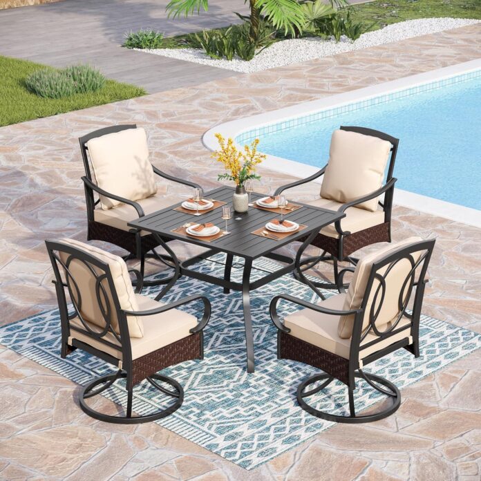 Phi Villa Outdoor Dining Set Style Meets Sturdy Comfort Phi Villa Outdoor Dining Set Style Meets Sturdy Comfort