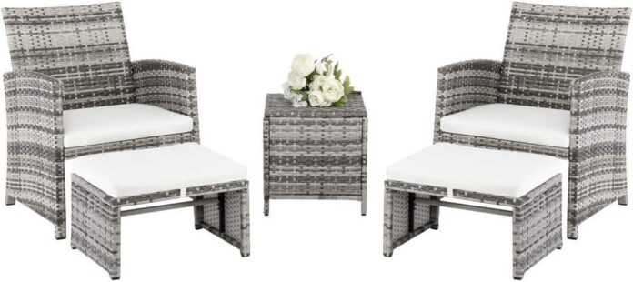 Relax And Unwind Exploring A Stylish Grey Rattan Patio Set Relax And Unwind Exploring A Stylish Grey Rattan Patio Set