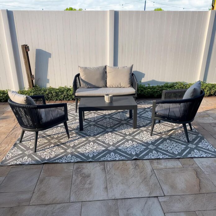 Relaxing In Style Exploring A Durable 4 Piece Patio Set
