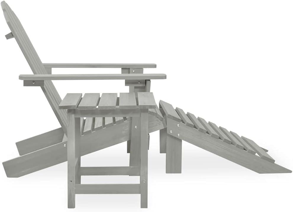 Relaxing Outdoors: Adirondack Chair Set with Ottoman​ & ⁢Table Review