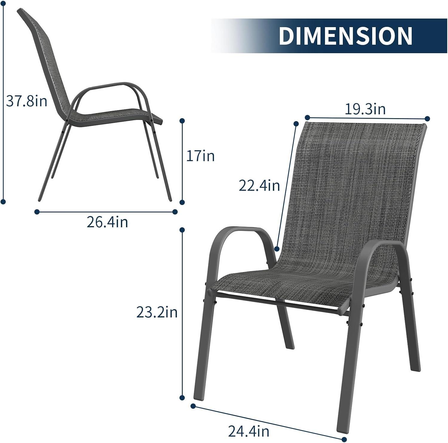 Relaxing Outdoors: Exploring Amopatio's Durable Patio Chairs ‍Set