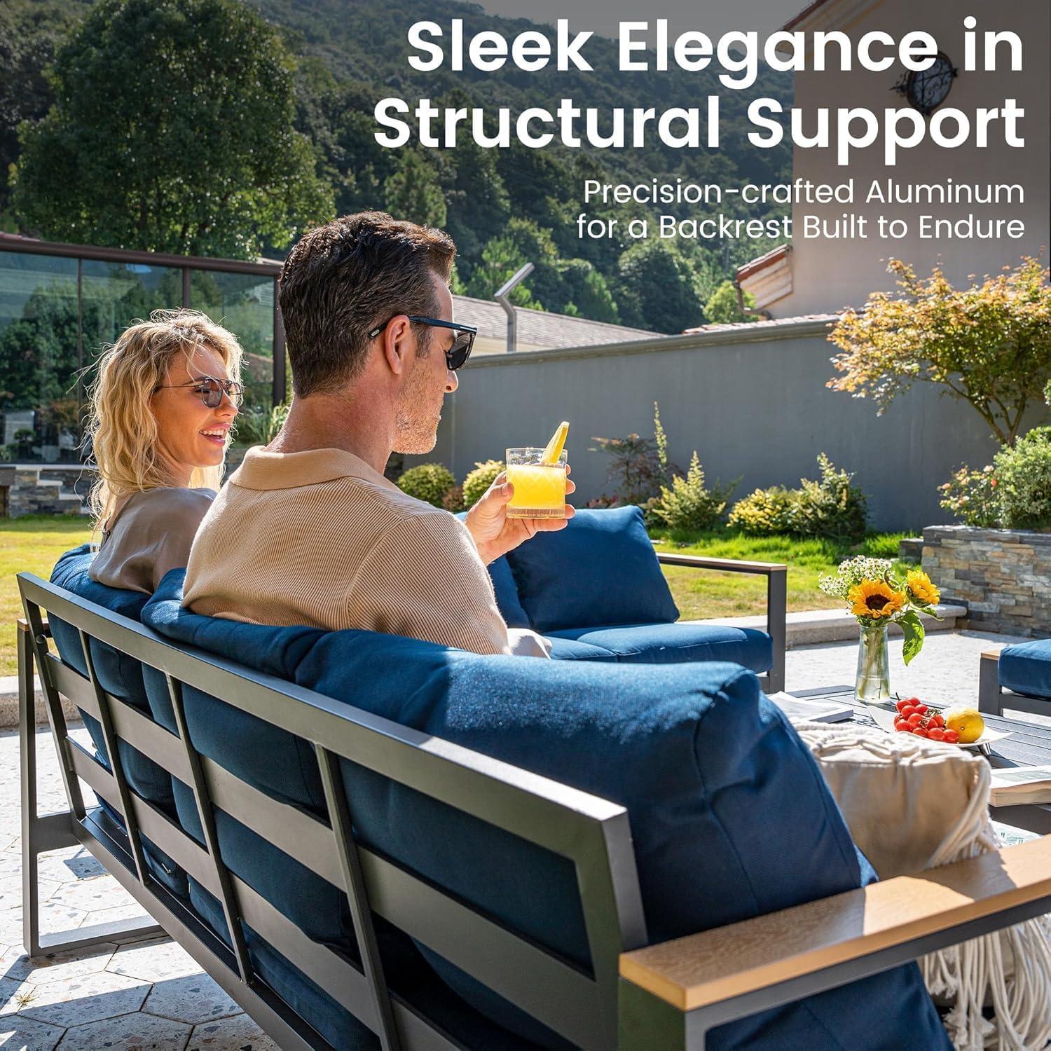 Relaxing Together: Exploring Sundale's⁣ Stylish Navy Blue ⁢Patio Set