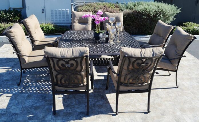 Santa Anita 9pc Patio Set Review Stylish Durable Dining Outdoors