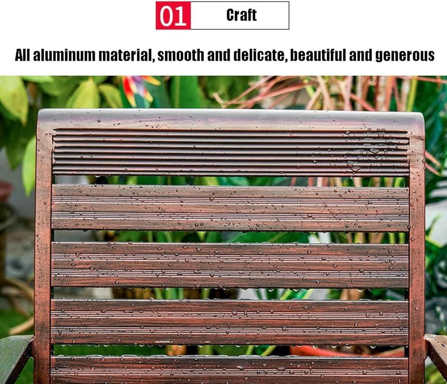 Spacious Aluminum Patio set: Stylish Comfort for Indoors & Out