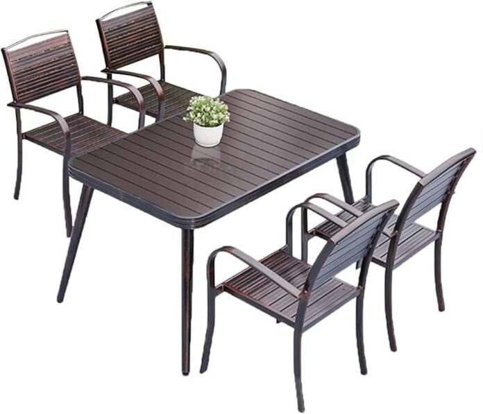 Spacious Aluminum Patio Set Stylish Comfort For Indoors Out Spacious Aluminum Patio Set Stylish Comfort For Indoors Out