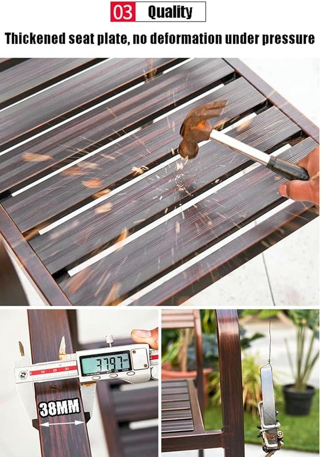 spacious Aluminum Patio Set: Stylish Comfort for Indoors & out