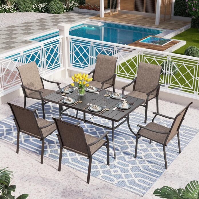 Spacious And Durable Phi Villa Patio Set A Detailed Look