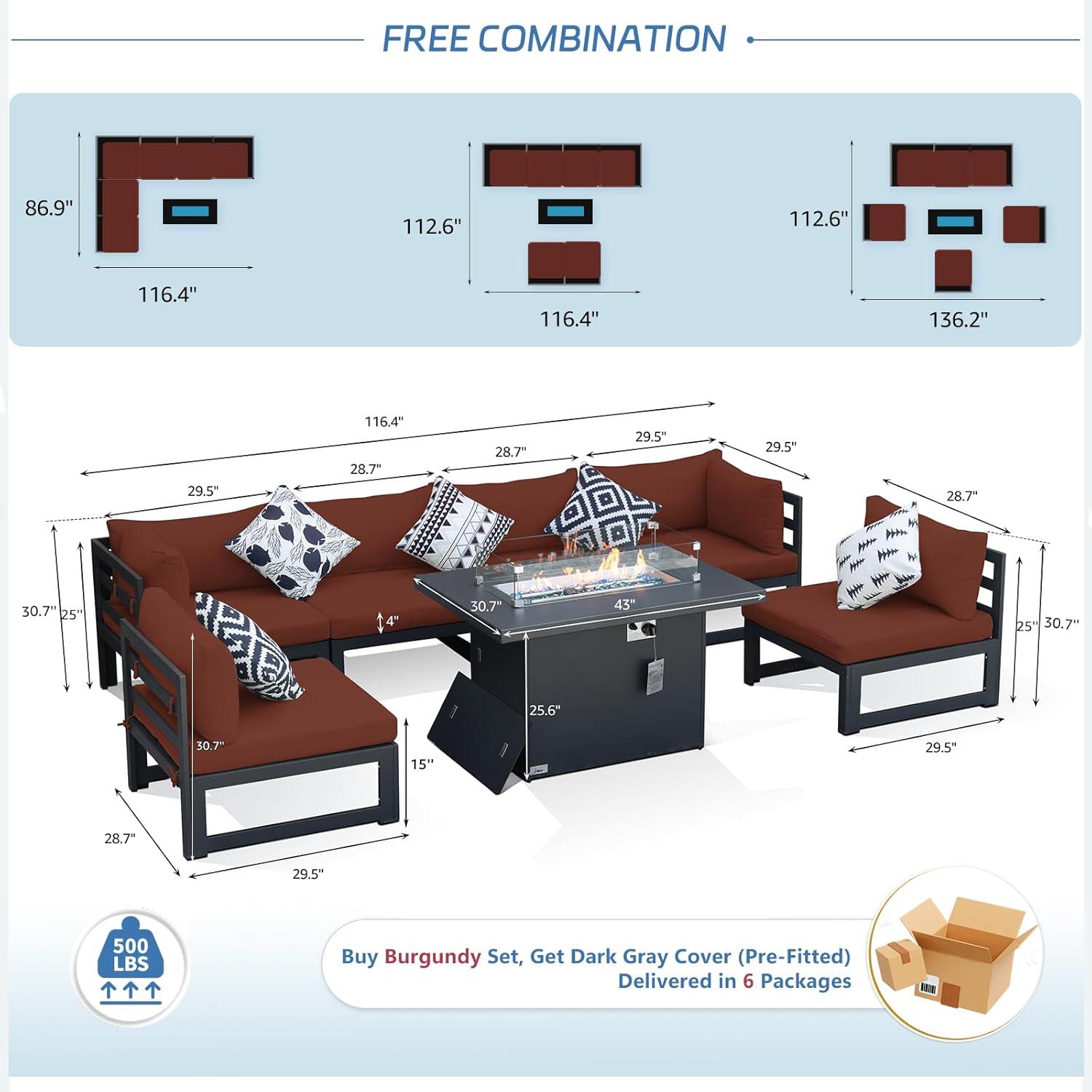 Spacious Comfort⁣ Meets Style in NICESOUL's Patio Set Review