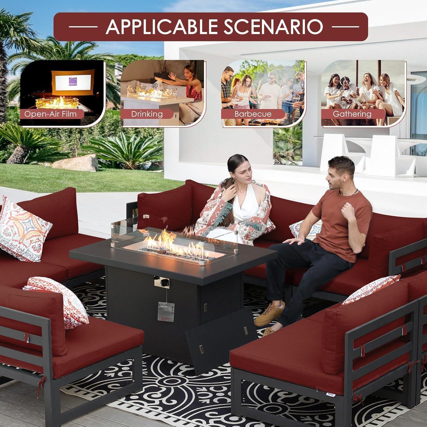 Spacious Comfort Meets Style in NICESOUL's Patio Set Review