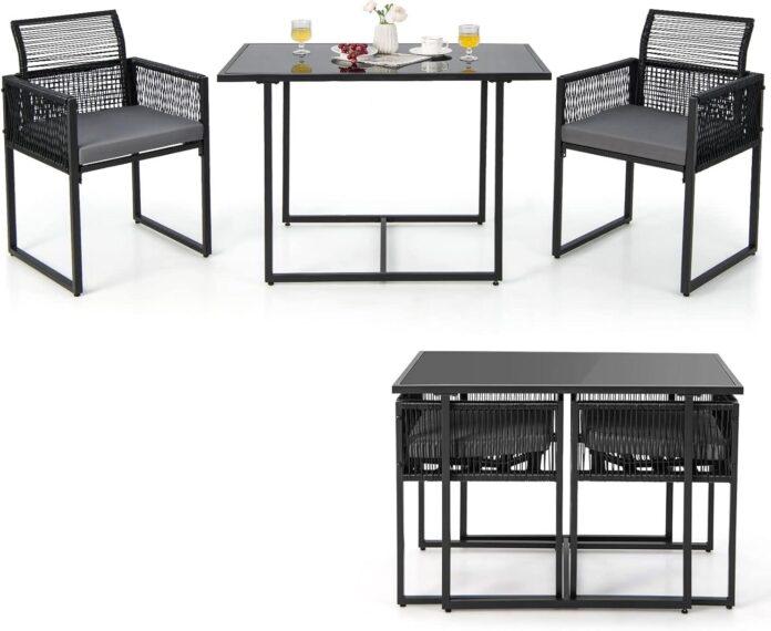 Spacious Cozy Exploring A Stylish 3 Piece Patio Set