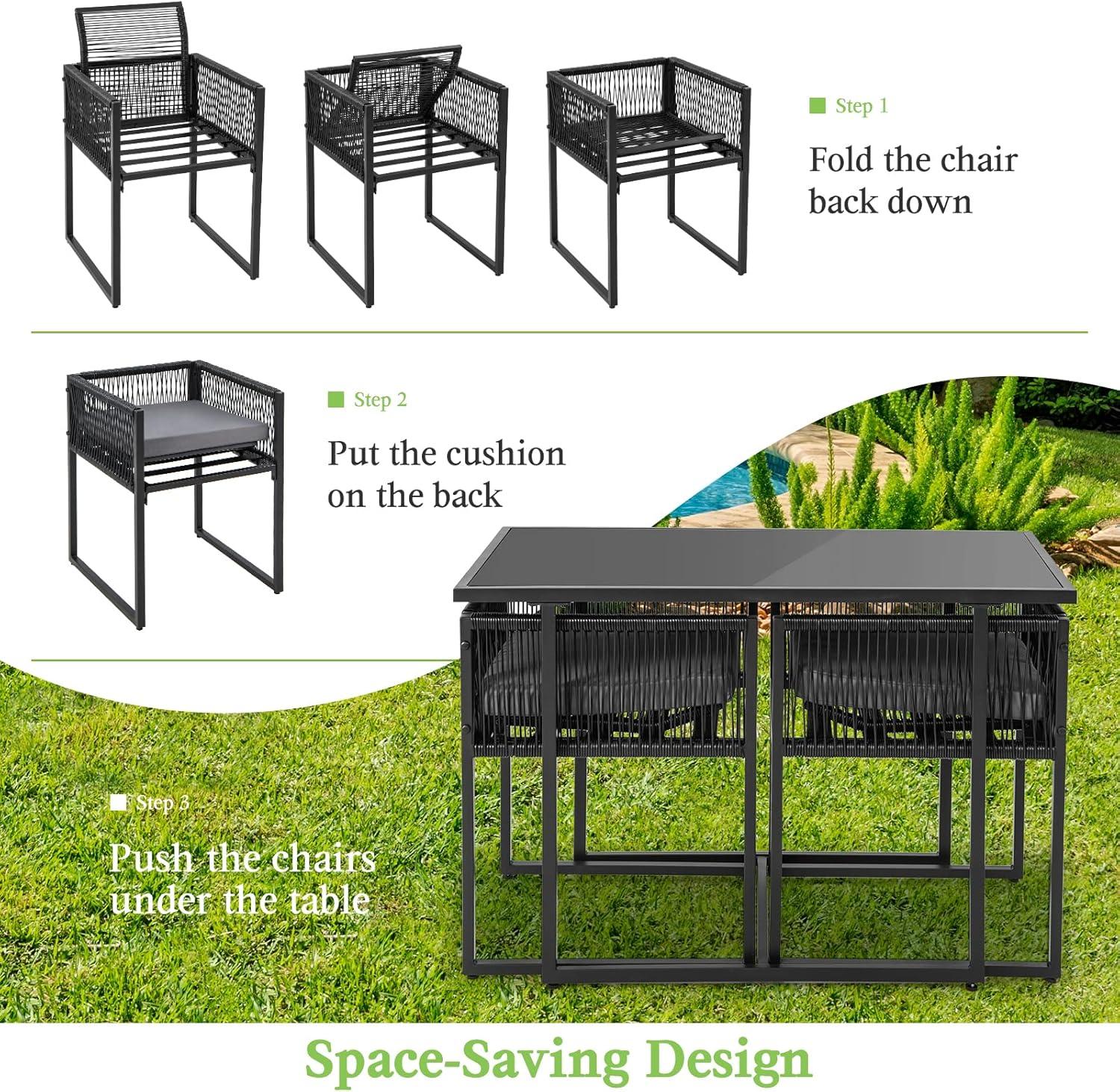 Spacious & Cozy: Exploring a Stylish 3-Piece Patio Set
