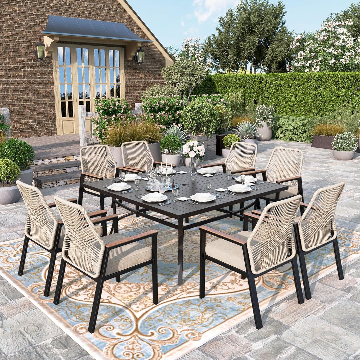 Spacious & Durable HERA'S HOUSE Patio Chairs for All Seasons