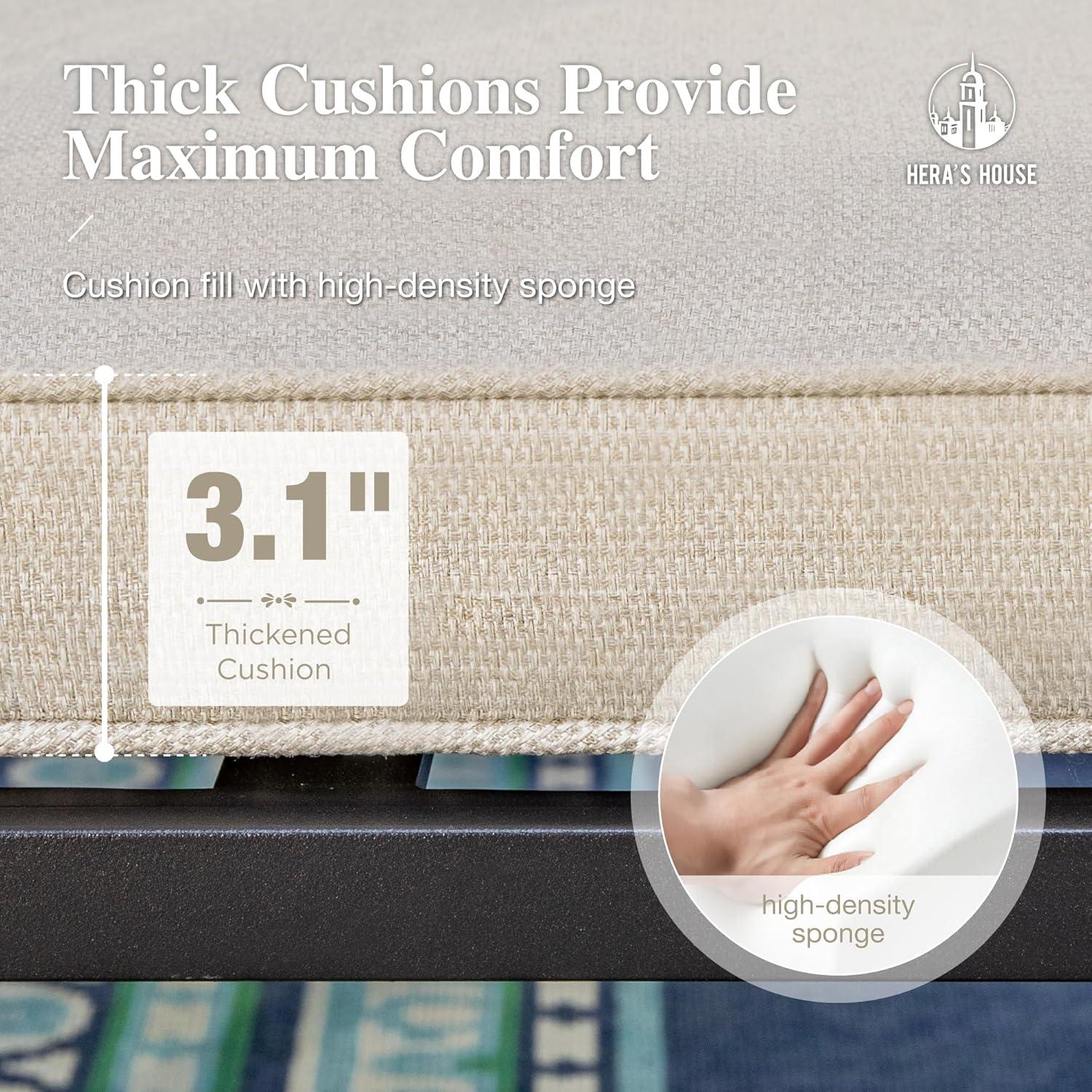 Spacious & Durable HERA'S HOUSE Patio Chairs for All Seasons