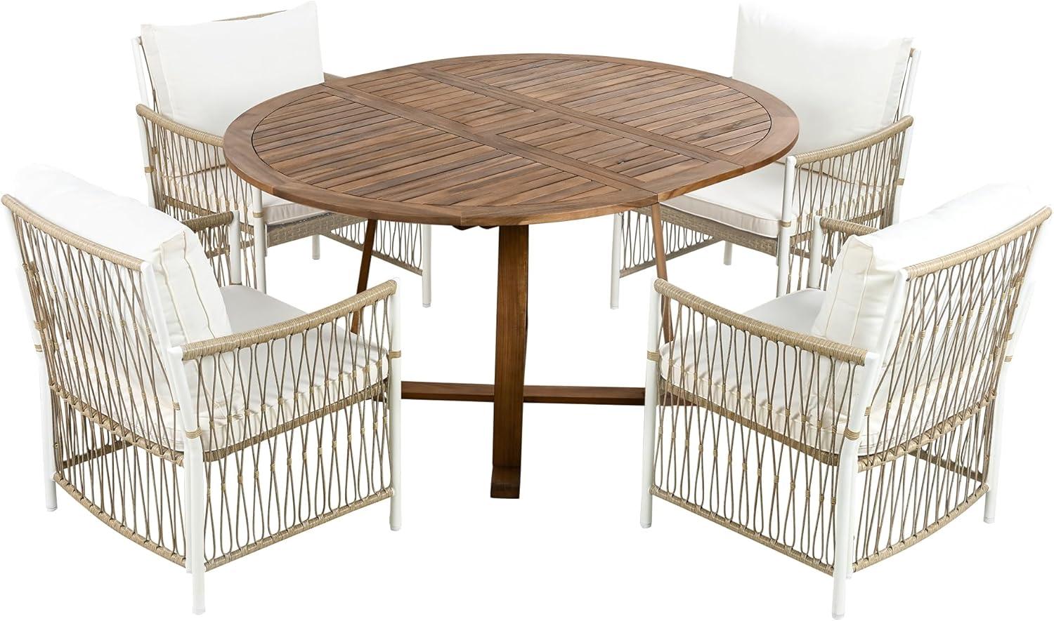 Spacious & Stylish: Exploring the Merax 5-Piece Outdoor Set