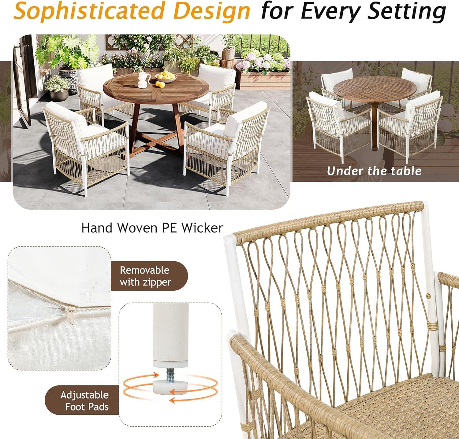 Spacious & Stylish: Exploring the Merax 5-Piece outdoor Set