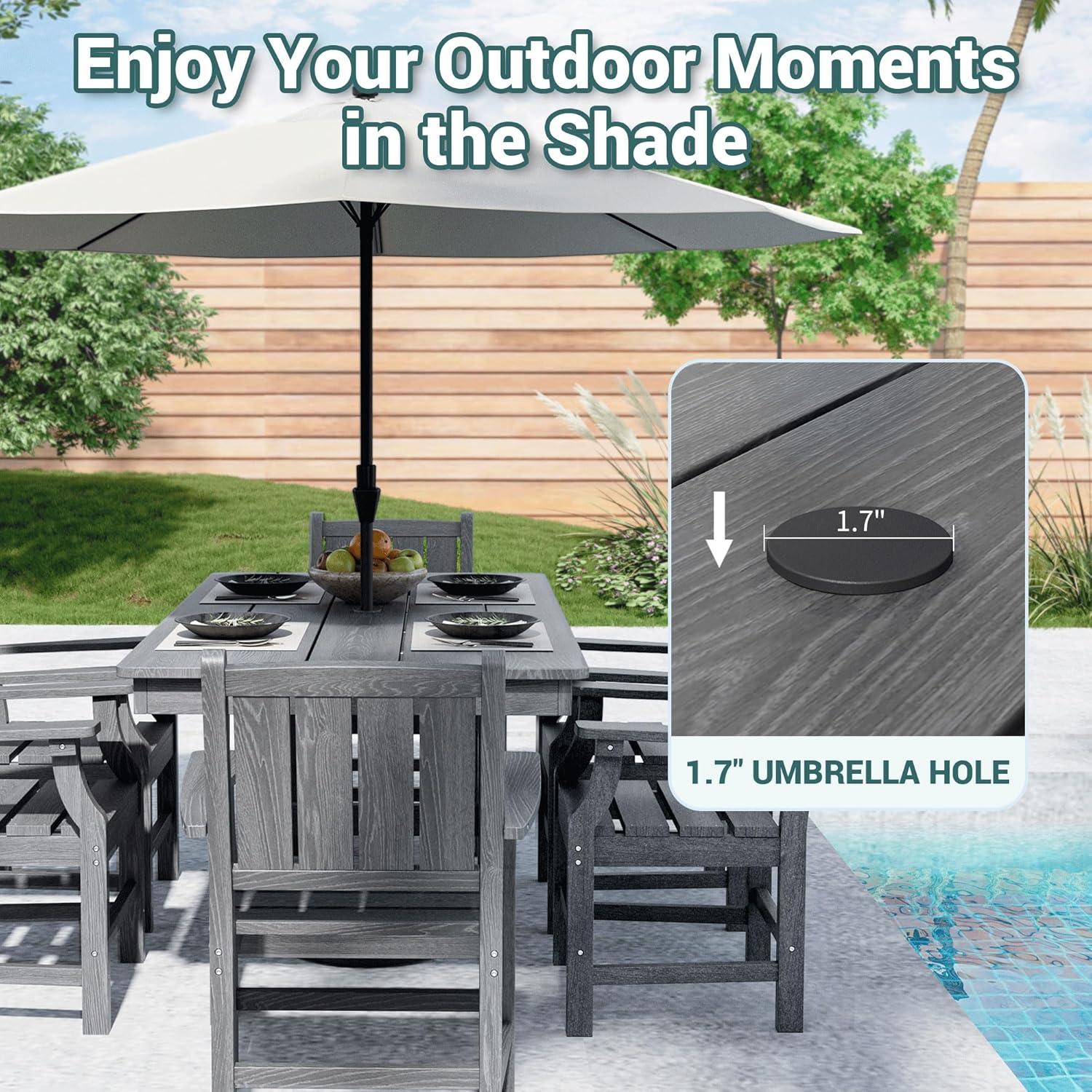 Spacious & Stylish: Exploring the Pamapic 7-Piece Outdoor set