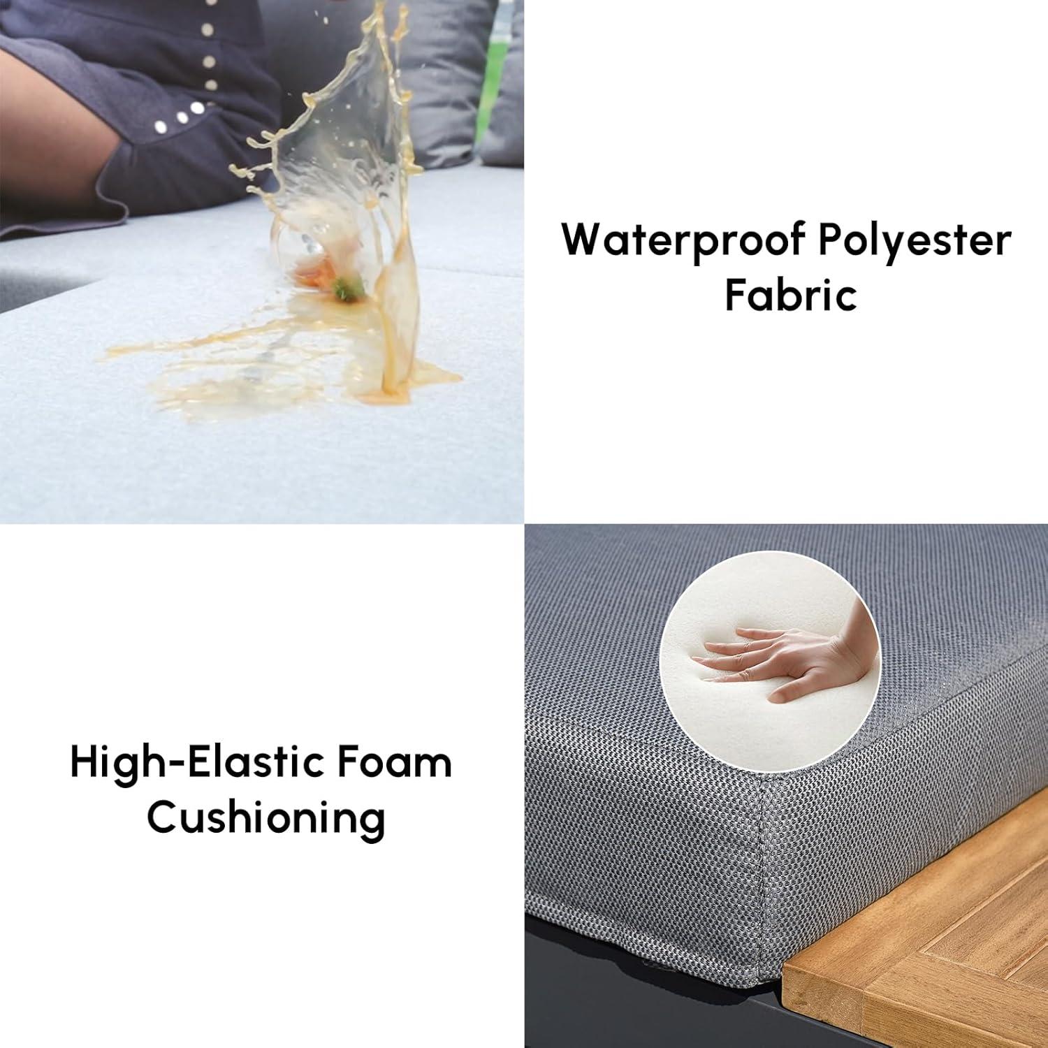 Stylish Outdoor Comfort: Our Thoughts on Homary's Patio Set