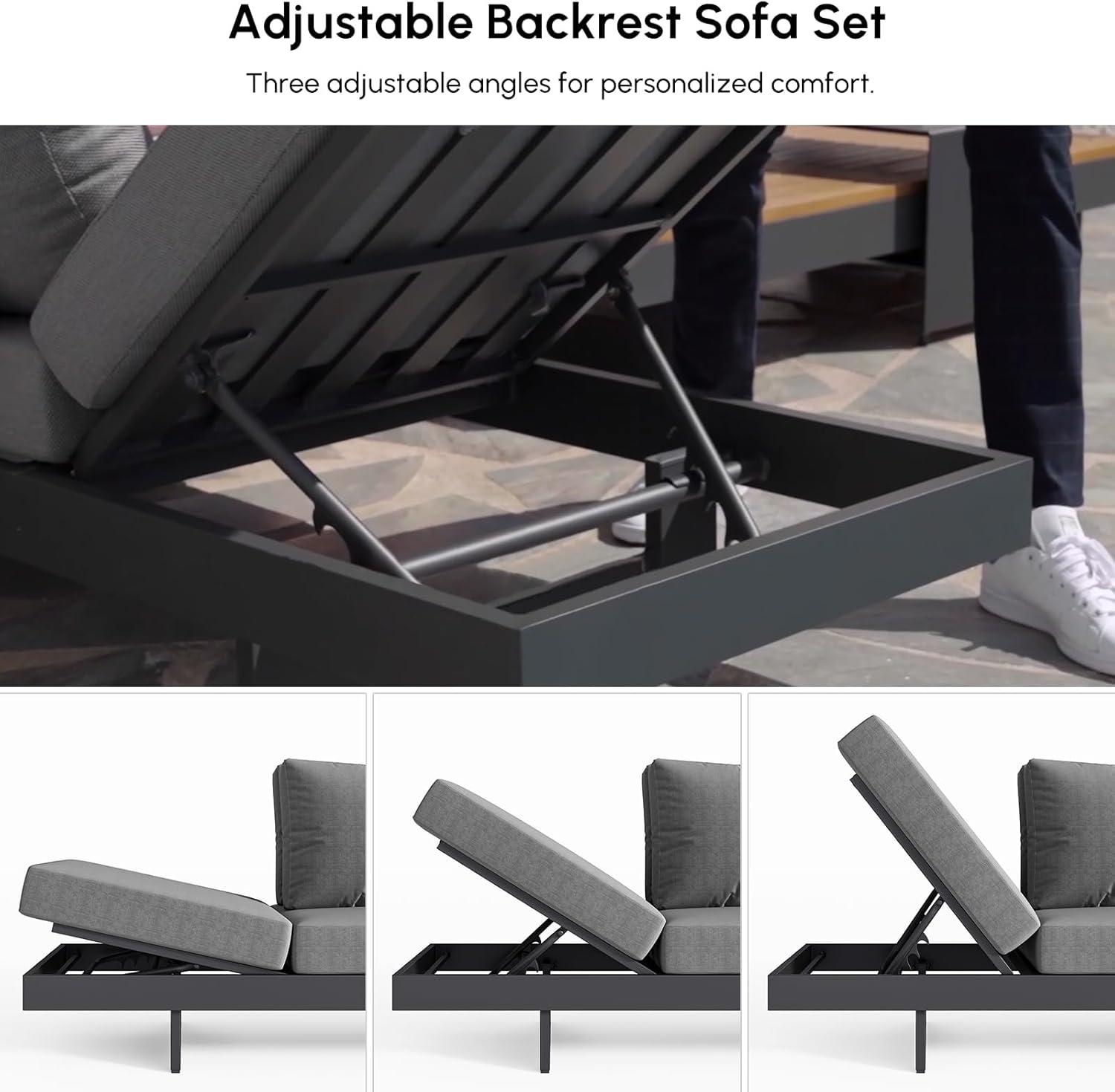 Stylish Outdoor Comfort: Our thoughts on Homary's Patio Set