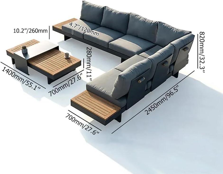 Stylish Outdoor Comfort: Our Thoughts on Homary's Patio Set
