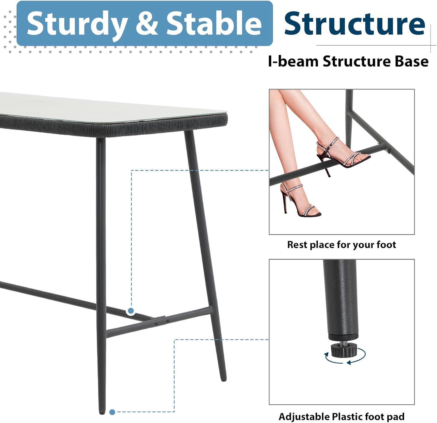 Stylish & Sturdy JOIVI Patio Bar ⁤Set for ​Outdoor Relaxation