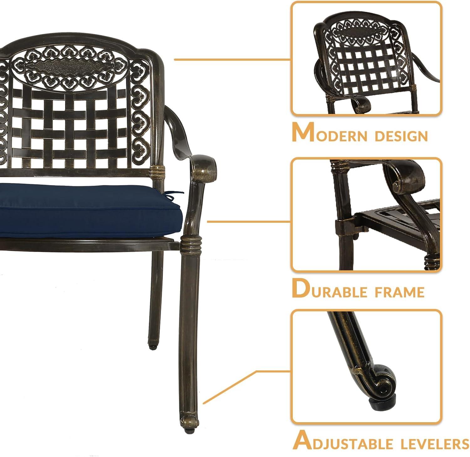 Stylish & Sturdy Navy Patio Set Perfect‌ for Every Outdoor Space