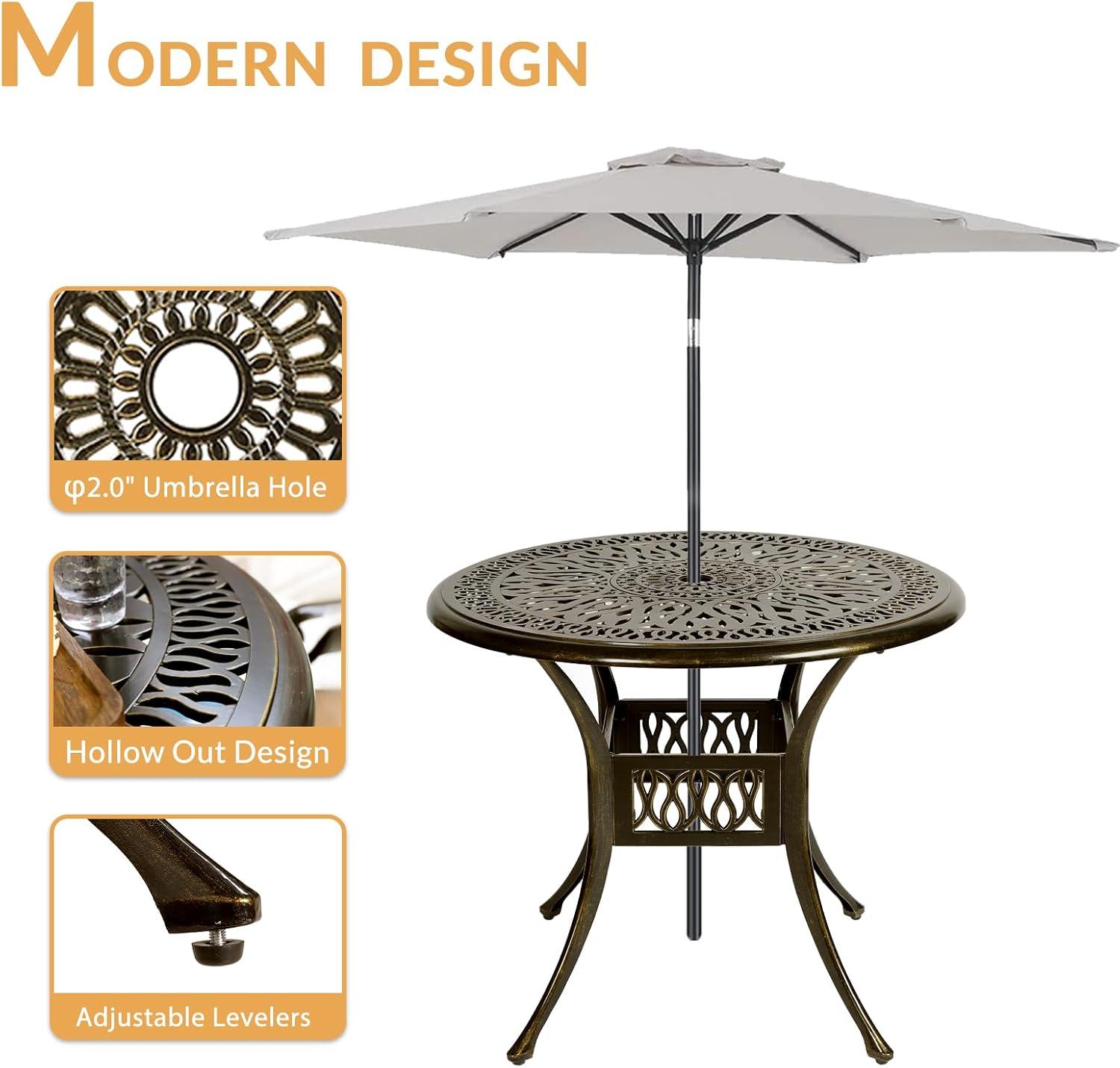 Stylish & Sturdy Navy Patio Set ​Perfect for Every Outdoor Space