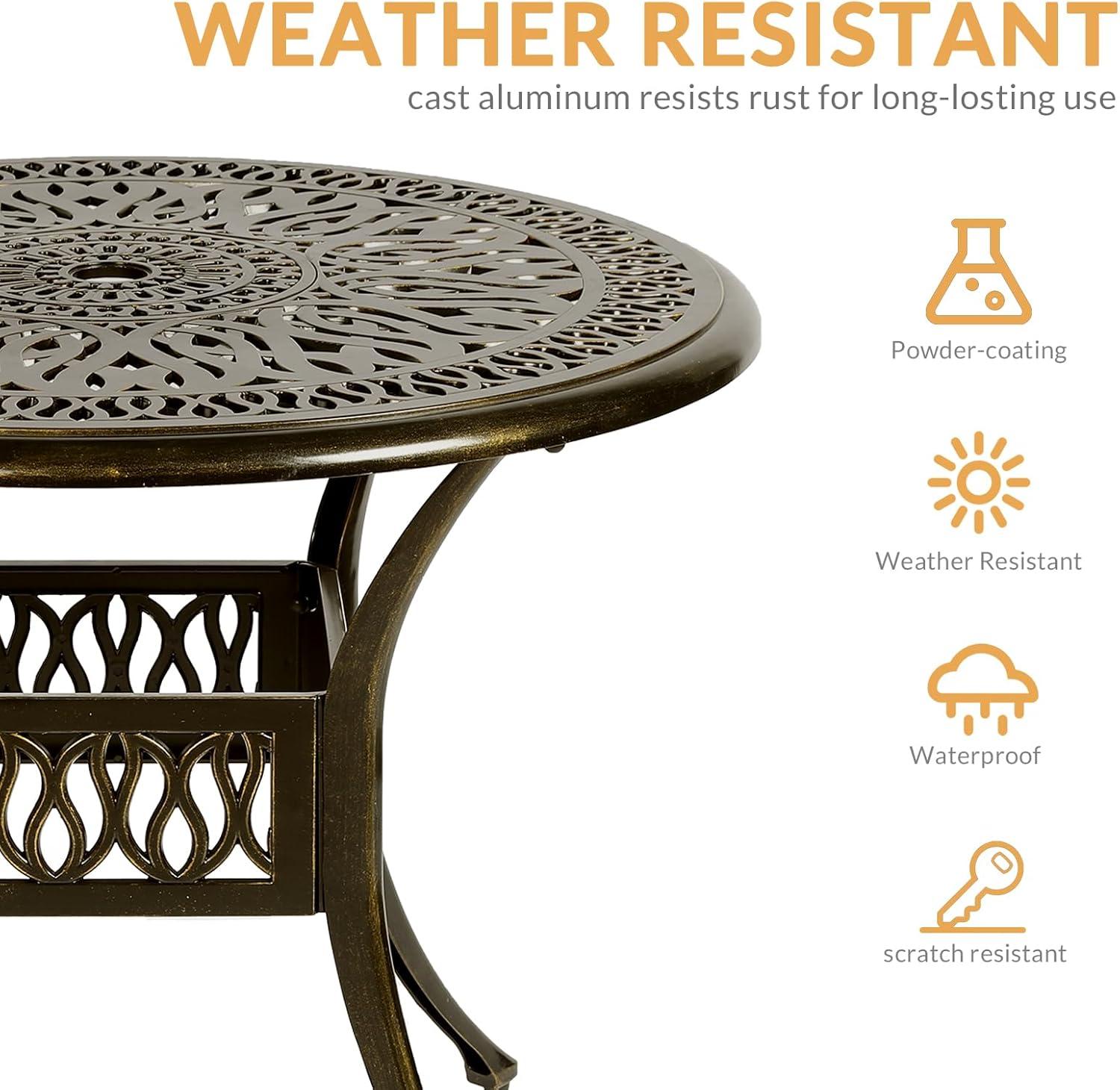 Stylish & Sturdy Navy Patio Set Perfect for Every Outdoor Space