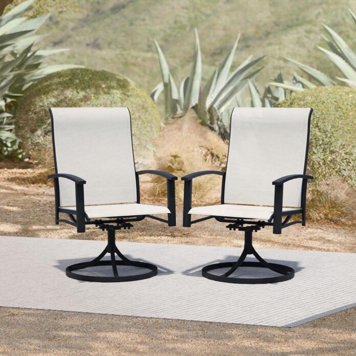 Swivel Dining Chairs For Outdoor Comfort And Lasting Durability