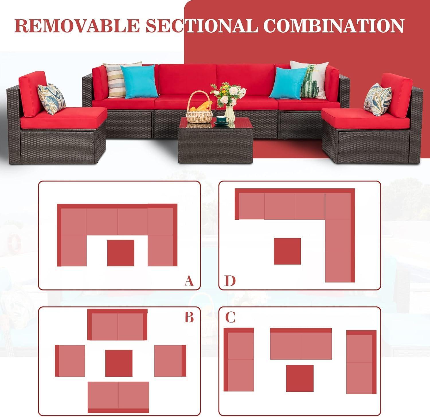 Transforming Our Outdoor​ Space with Vongrasig's ⁤7-Piece Patio Set