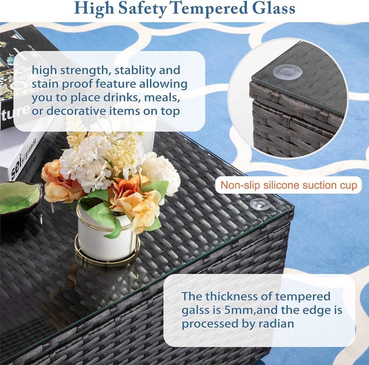 Transforming⁢ Our Outdoor Space with Vongrasig's 7-Piece Patio Set