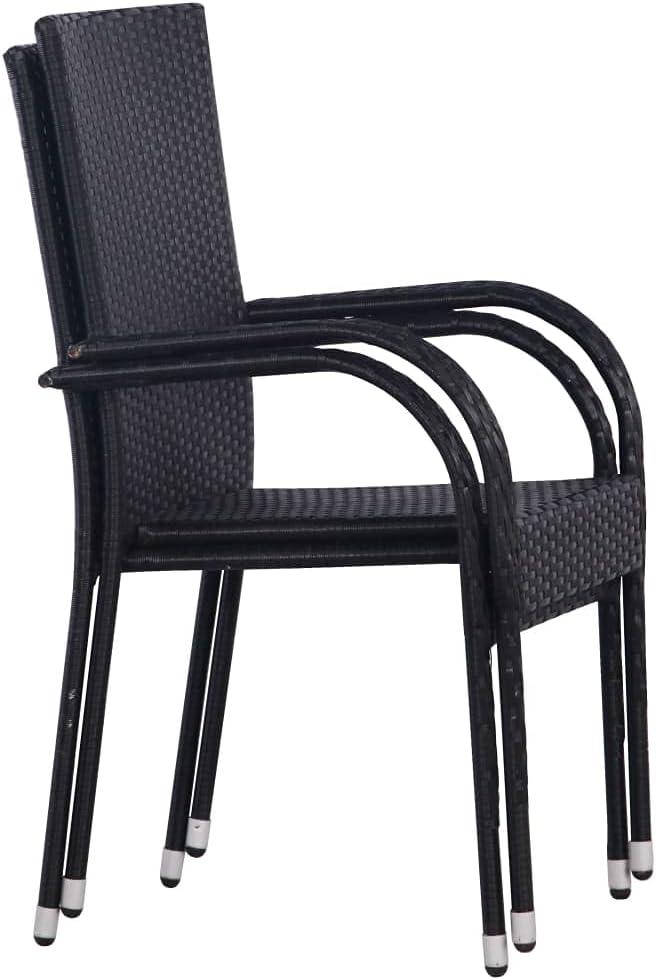 Transforming Our Patio Ambiance with vidaXL's Sleek 3-Piece Set