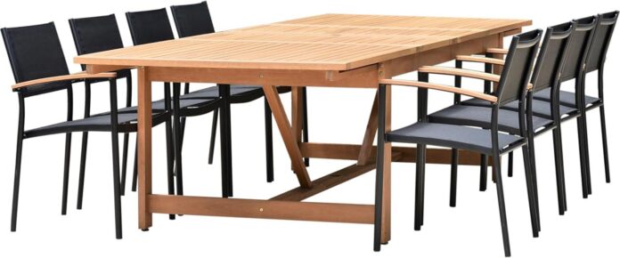 Transforming Outdoor Dining With The Amazonia Trentino 9 Piece Set