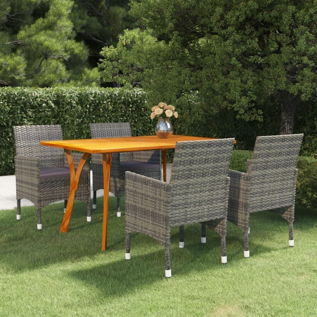 Transforming Outdoor Spaces: A Closer Look at vidaXL's 5-Piece Patio Set
