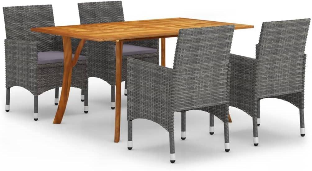 Transforming Outdoor Spaces: A Closer Look at vidaXL's 5-Piece ⁤Patio Set