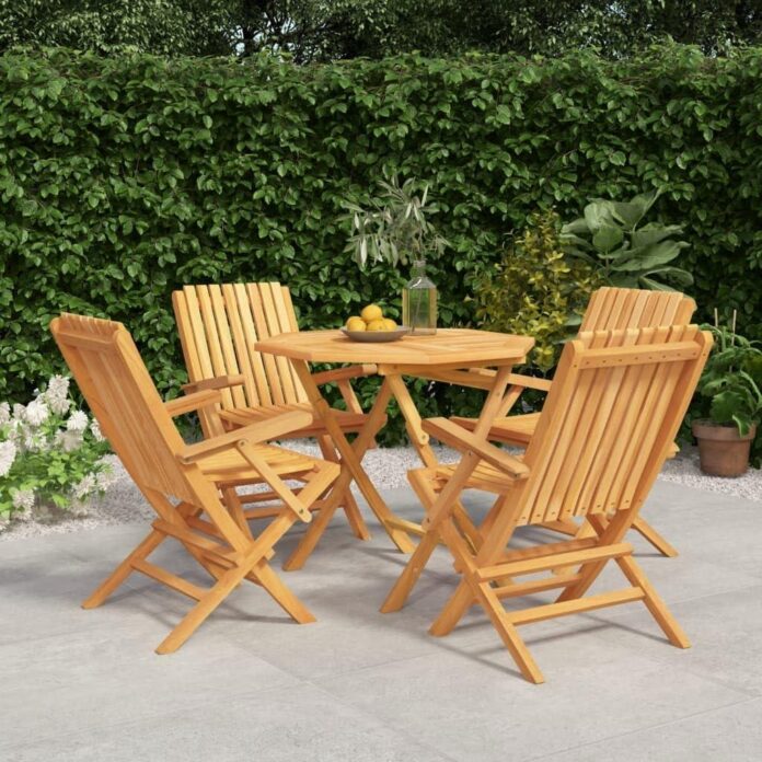 Transforming Outdoor Spaces Exploring The Tidyard Teak Patio Dining Set