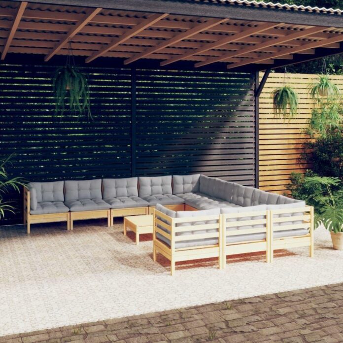 Transforming Outdoor Spaces With A Versatile 12 Piece Pinewood Lounge Set Transforming Outdoor Spaces With A Versatile 12 Piece Pinewood Lounge Set