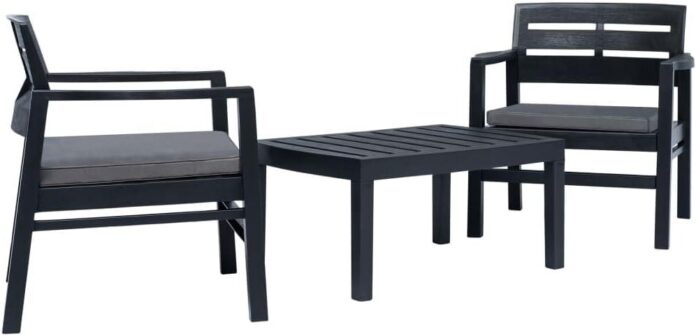 Vidaxl 3 Piece Patio Lounge Set How It Fits Your Patio